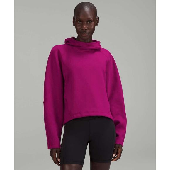 lululemon athletica Tops - Lululemon AirWrap Modal Pullover Hoodie Magenta Purple Size 6